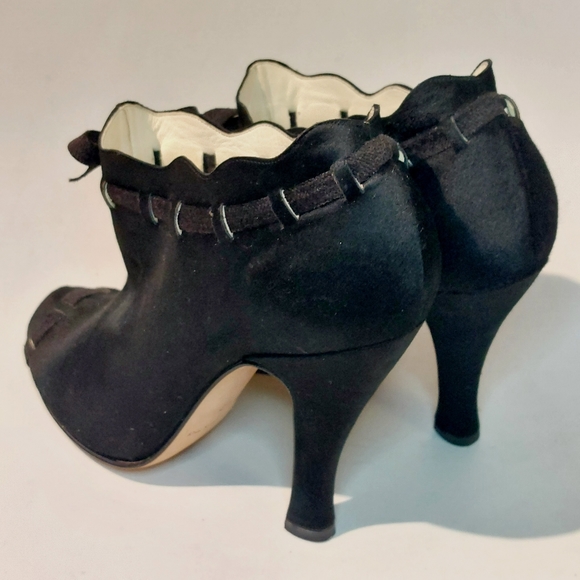 RARE Zoraide black ponyskin heeled booties, IT40, immaculate - Picture 9 of 16
